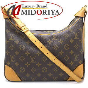 Louis Vuitton Monogram Boulogne Shoulder Bag Brown
